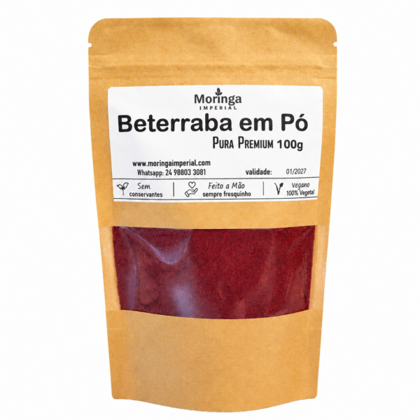 Beterraba em Pó Pura Premium